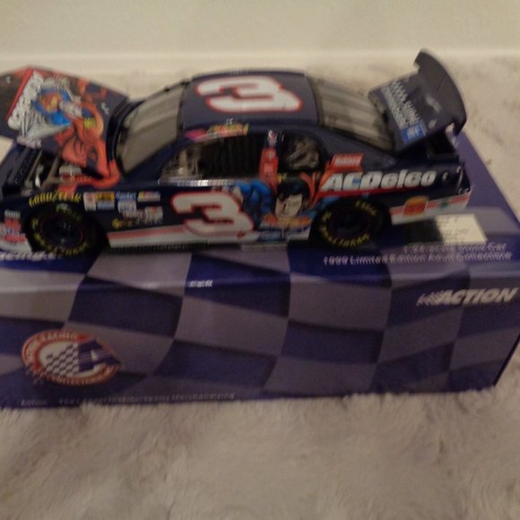 #3 Dale Earnhardt Jr AC Delco Superman 1998 Monte Carlo 1/24 Action Nasc… - Picture 3 of 12
